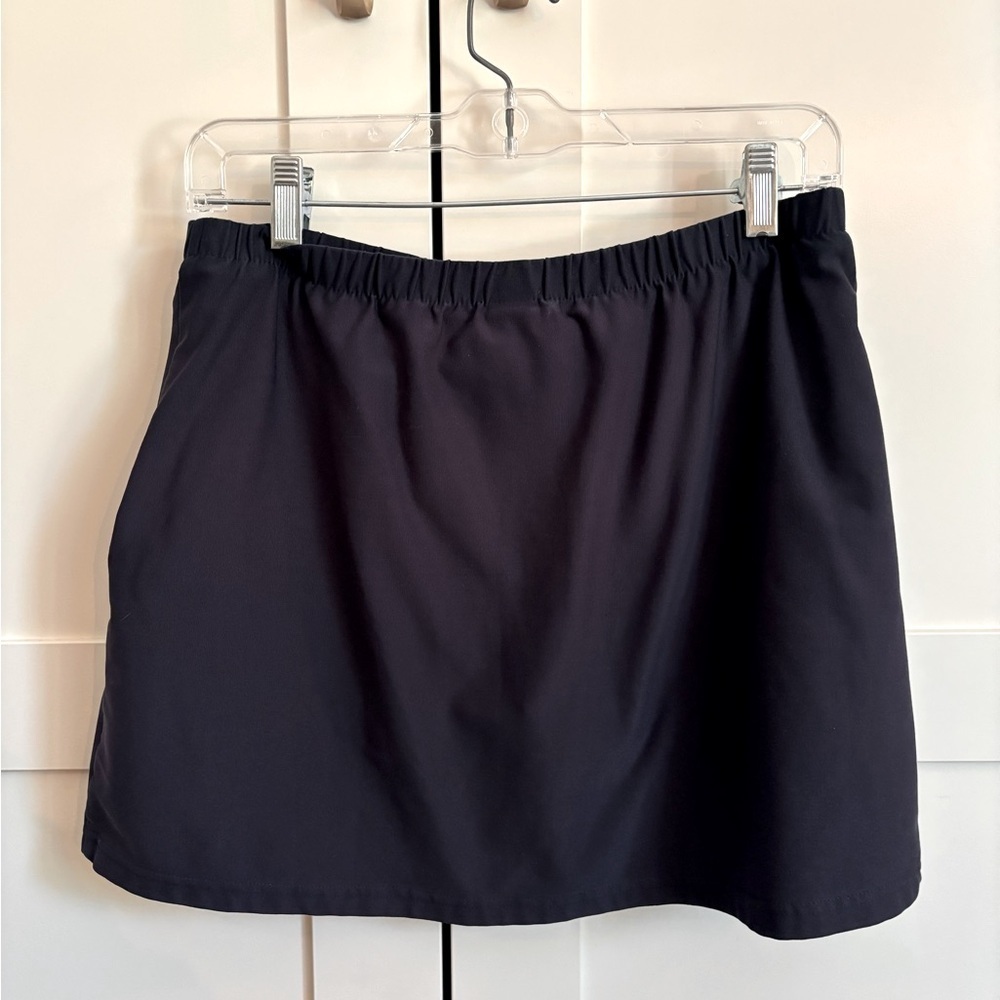 Nike Black Women's Skort in Black Size Medium Tennis Golf Pickleball - Picture 4 of 5